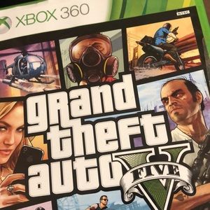GTA V Xbox 360 game